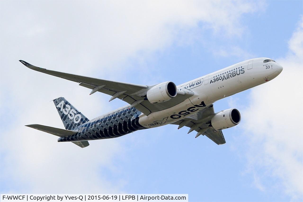 F-WWCF, 2013 Airbus A350-941 C/N 002, Airbus A350-941, On display, Paris-Le Bourget (LFPB-LBG) Air show 2015