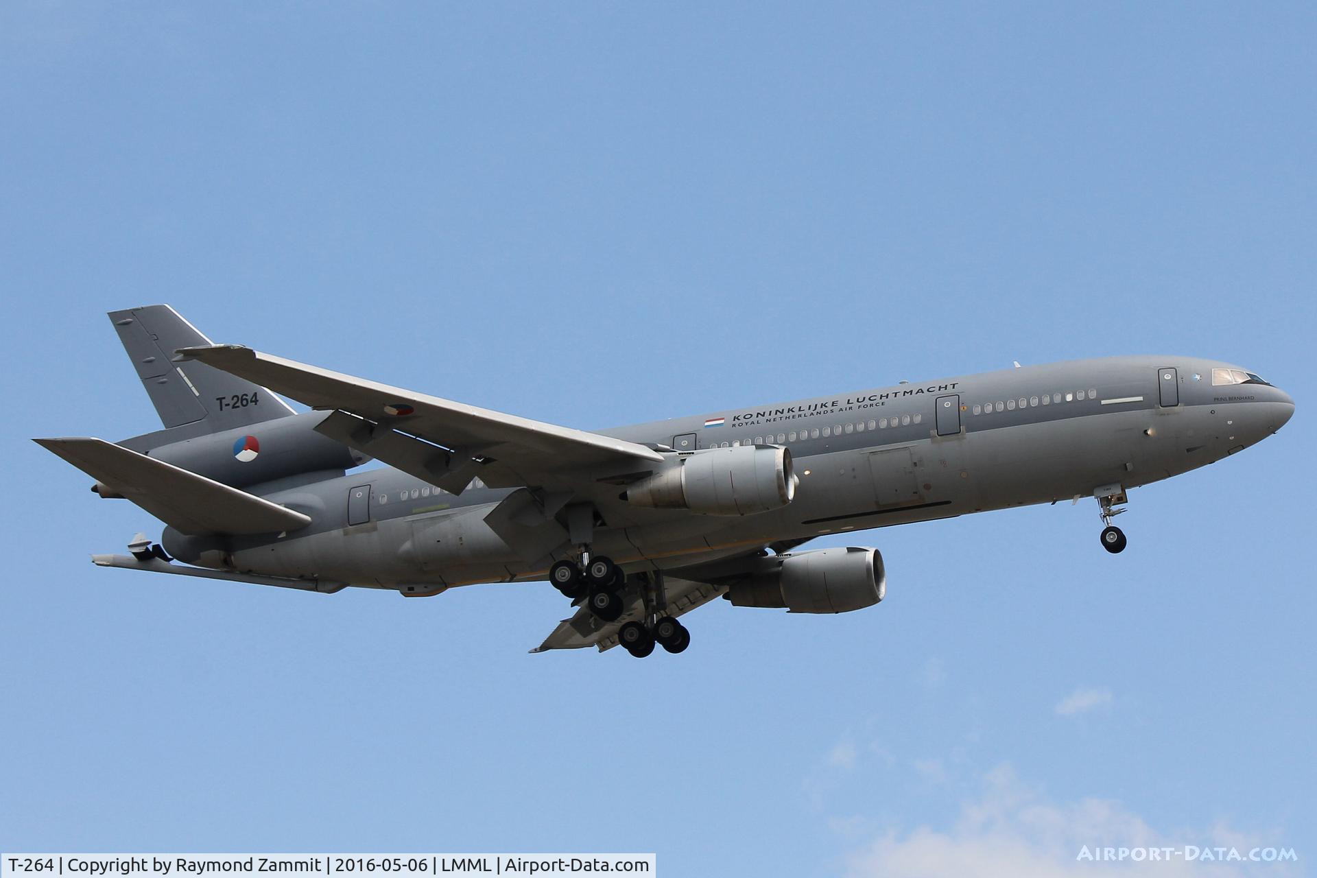 T-264, 1978 McDonnell Douglas KDC-10-30CF C/N 46985, McDonnell Douglas KDC-10 T-264 Royal Netherlands Air Force