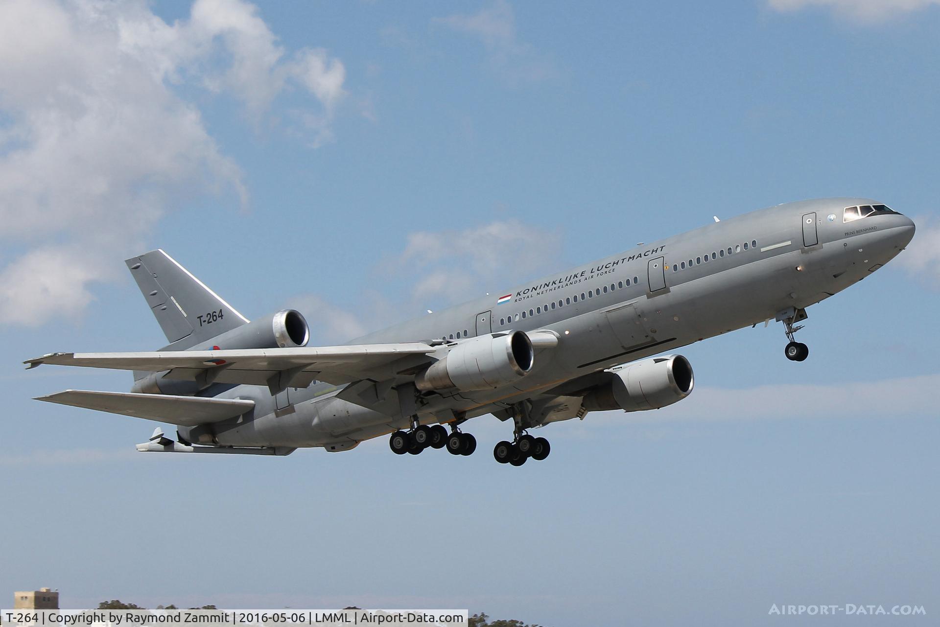 T-264, 1978 McDonnell Douglas KDC-10-30CF C/N 46985, McDonnell douglas KDC-10 T-264 Royal Netherlands Air Force