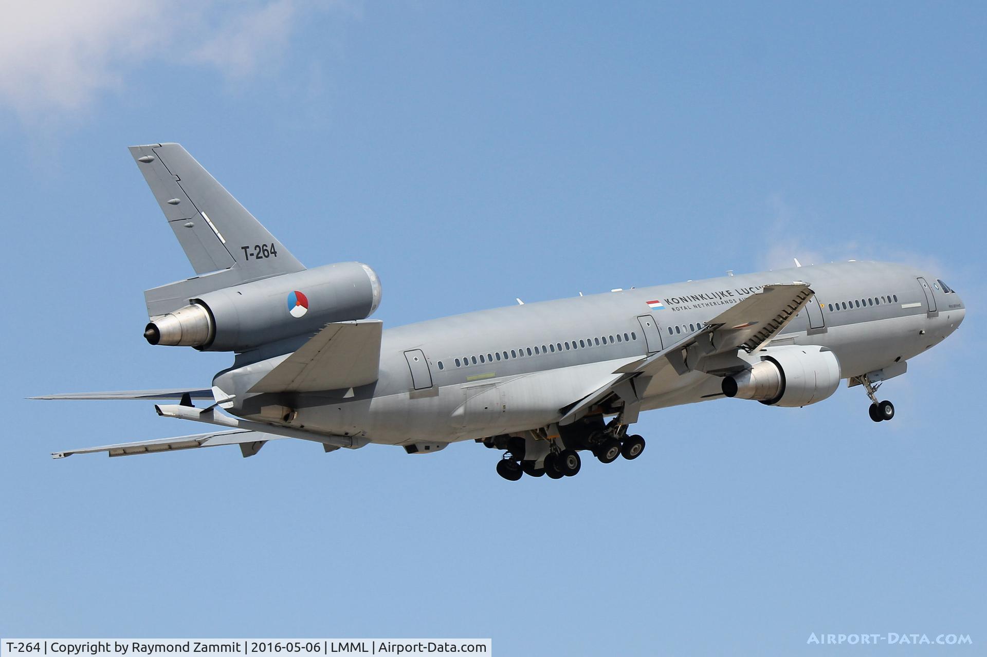 T-264, 1978 McDonnell Douglas KDC-10-30CF C/N 46985, McDonnell Douglas KDC-10 T-264 Royal Netherlands Air Force