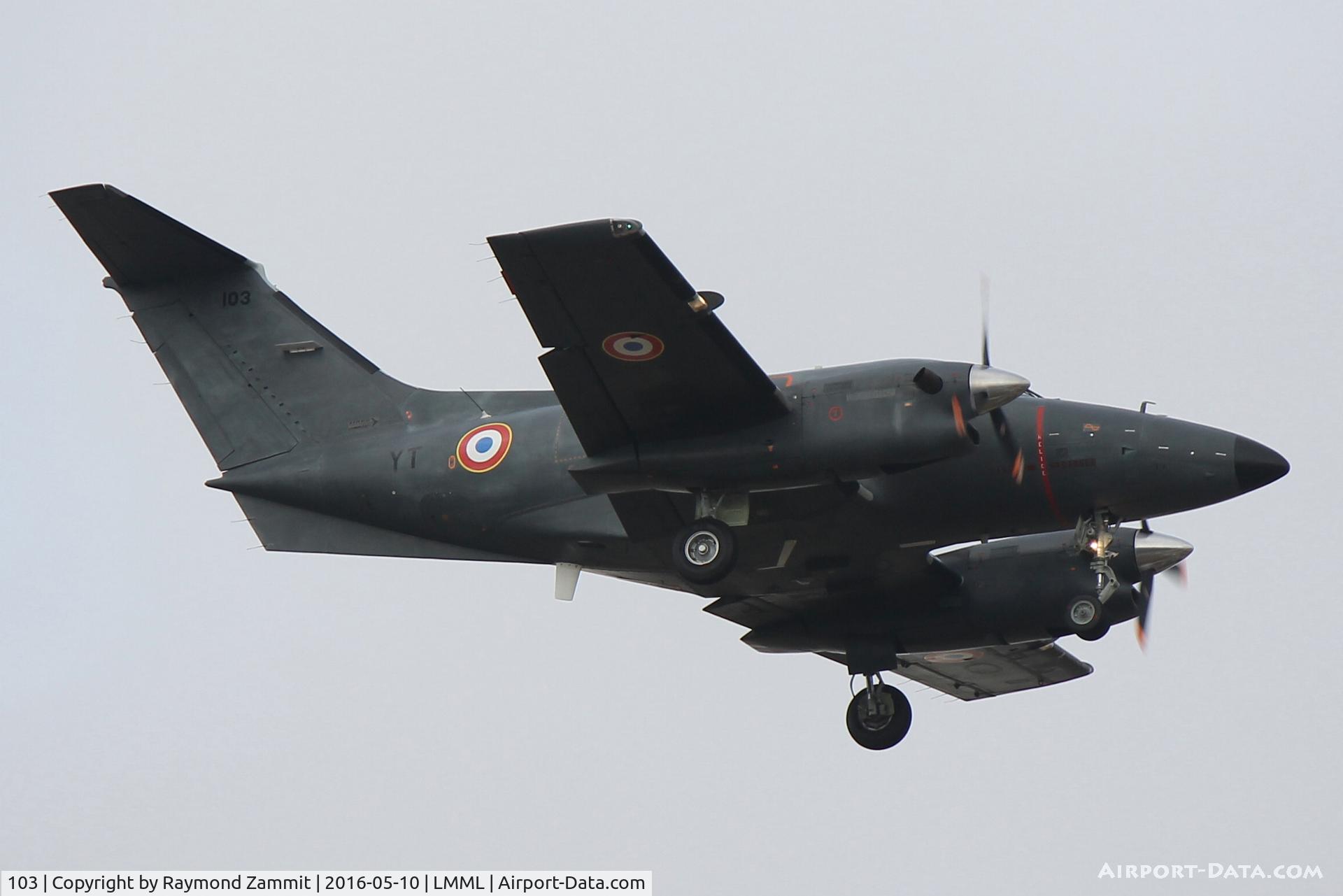 103, Embraer EMB-121AA Xingu C/N 121103, Embraer EMB-121 Xingu 103/YT French Air Force