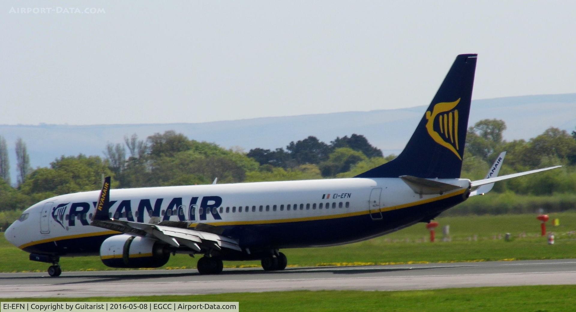 EI-EFN, 2009 Boeing 737-8AS C/N 37538, At Manchester