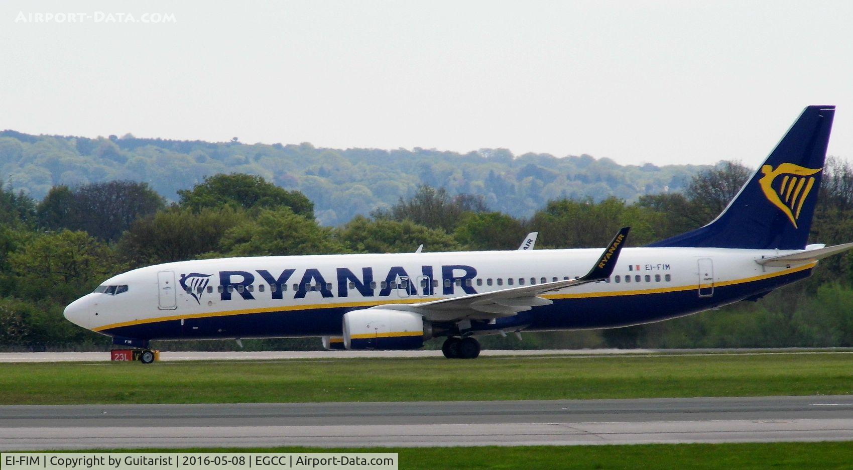 EI-FIM, 2015 Boeing 737-8AS C/N 61576, At Manchester