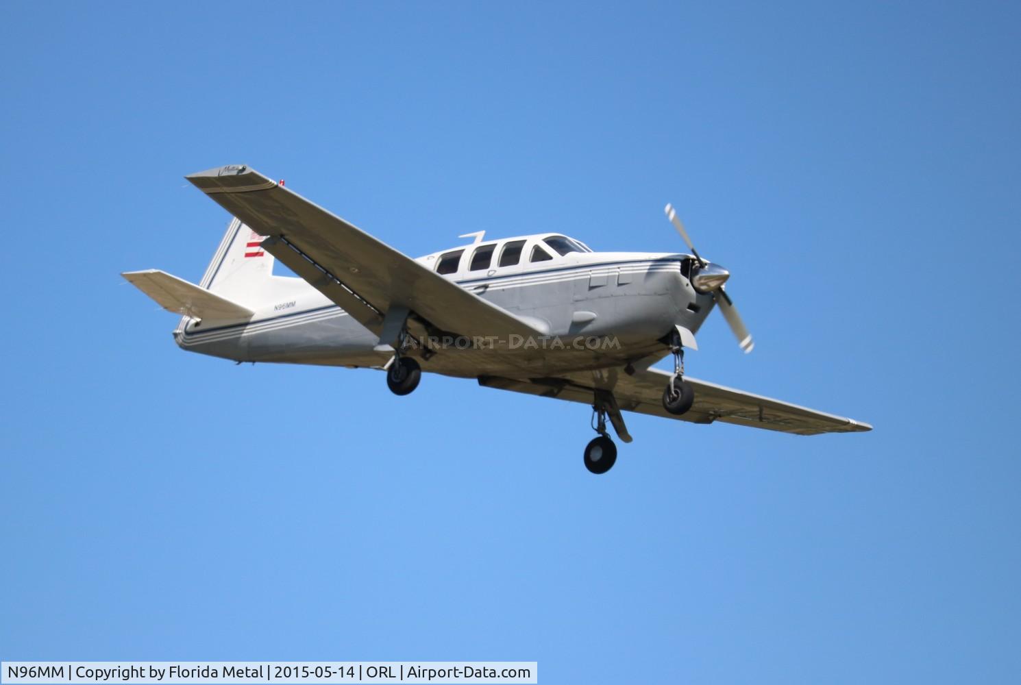 N96MM, 1968 Mooney M22 Mustang C/N 680009, Mooney M22 Mustang