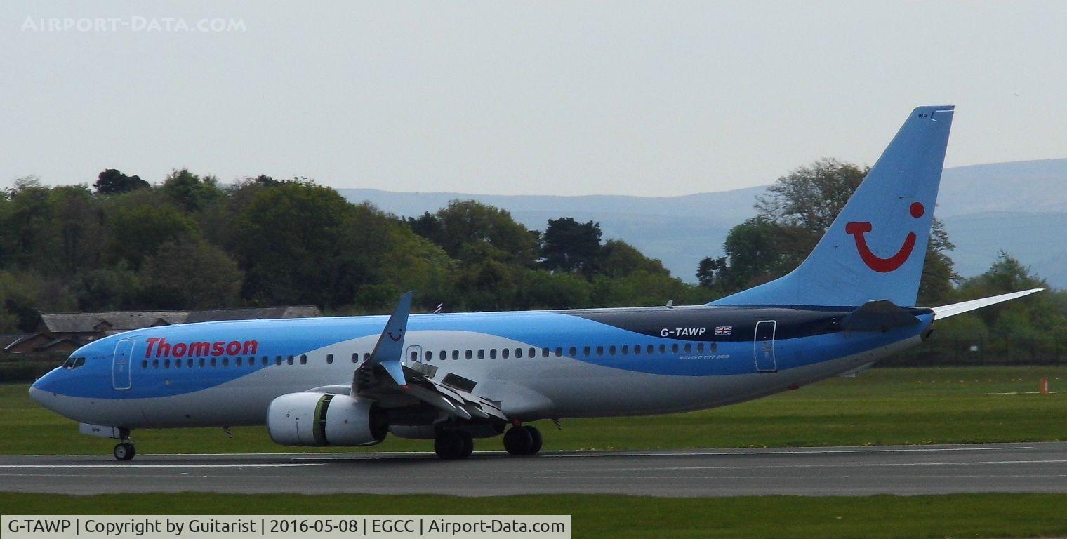 G-TAWP, 2013 Boeing 737-8K5 C/N 37257, At Manchester