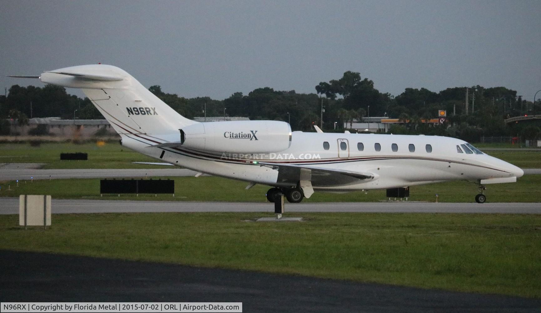 N96RX, 1998 Cessna 750 Citation X Citation X C/N 750-0044, Citation X