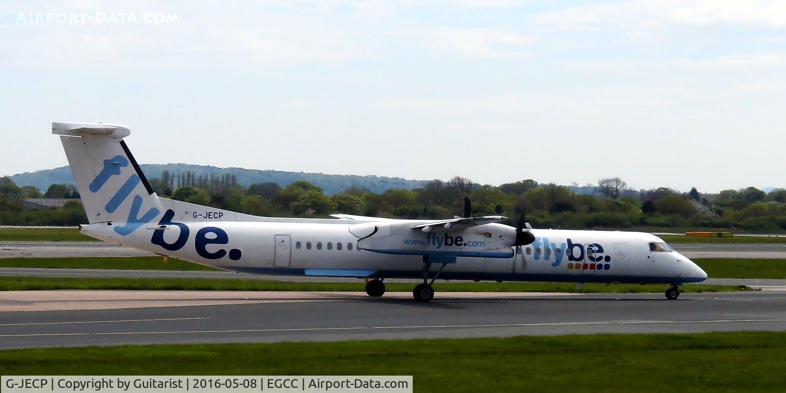 G-JECP, 2006 De Havilland Canada DHC-8-402Q Dash 8 C/N 4136, At Manchester