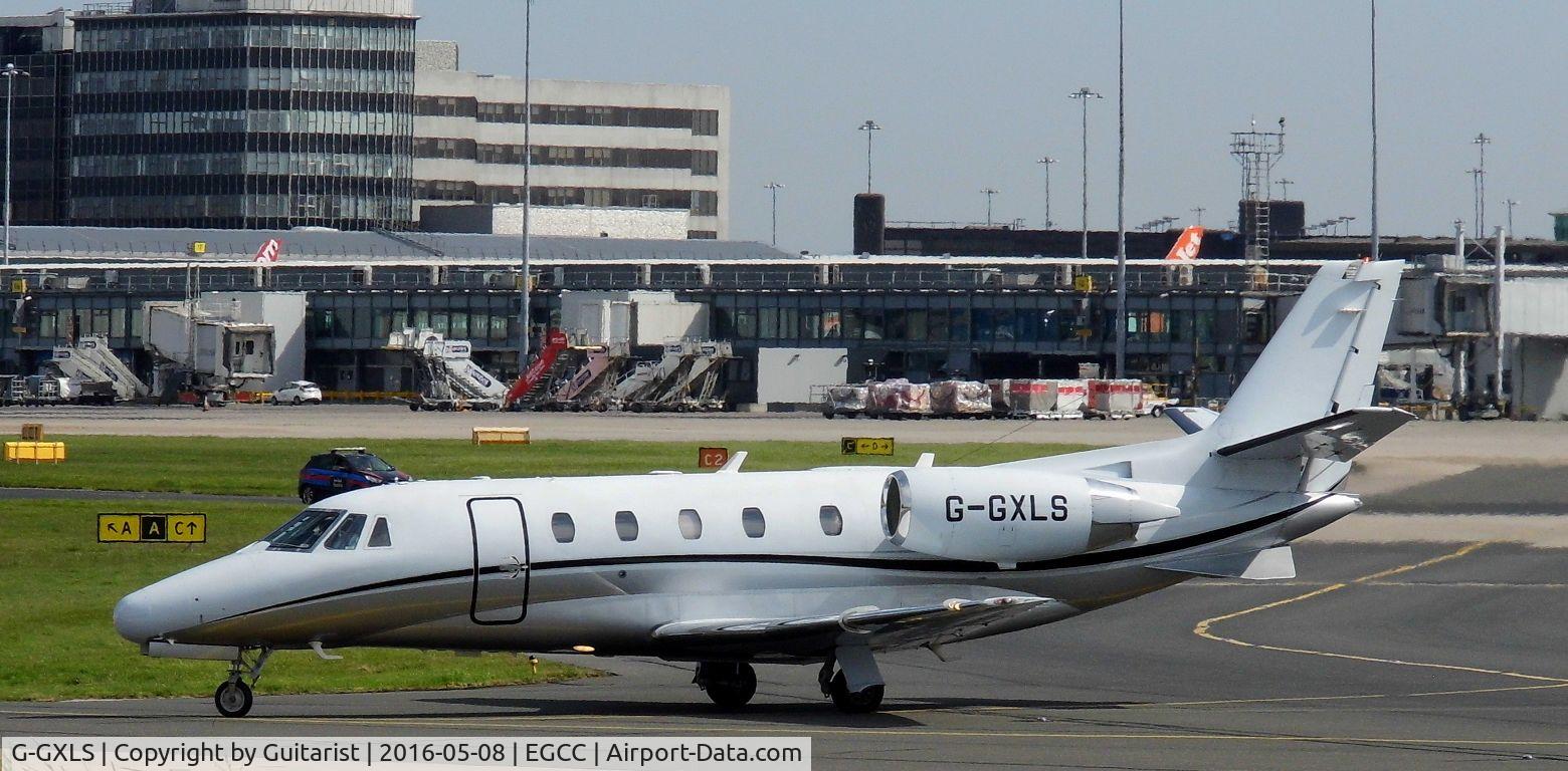 G-GXLS, 2005 Cessna 560XLS Citation Excel C/N 560-5608, At Manchester