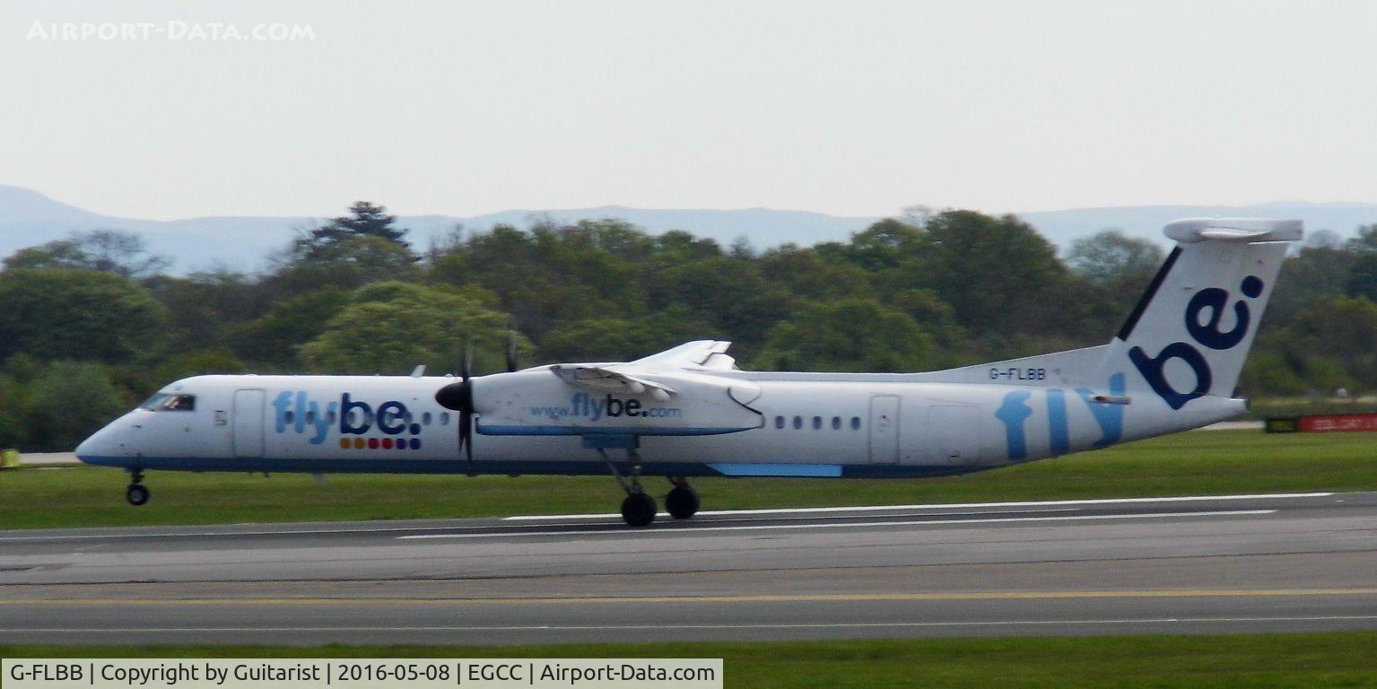 G-FLBB, 2009 De Havilland Canada DHC-8-402Q Dash 8 C/N 4255, At Manchester