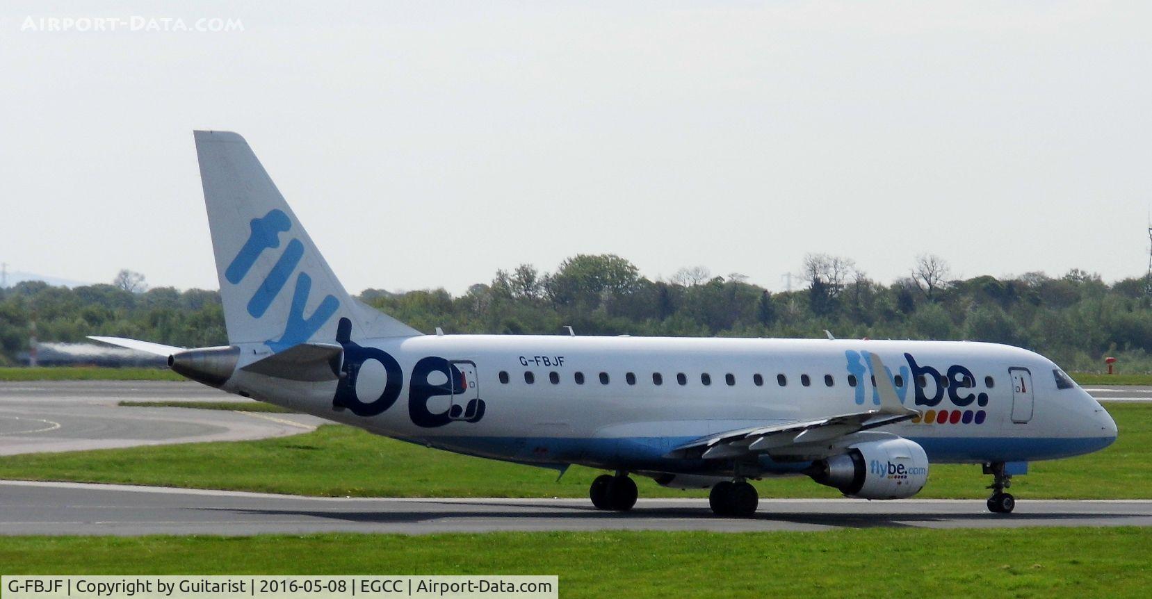 G-FBJF, 2012 Embraer 175STD (ERJ-170-200) C/N 17000341, At Manchester