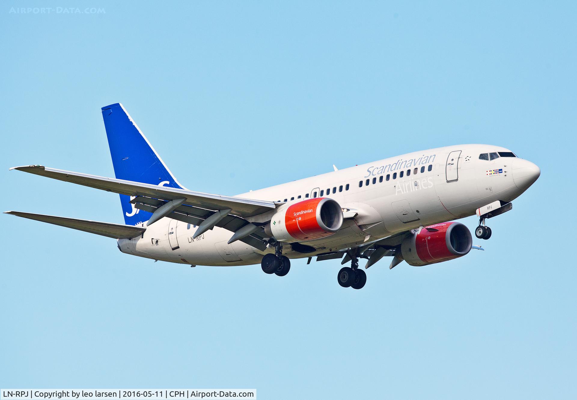 LN-RPJ, 2000 Boeing 737-783 C/N 30192, Copenhagen 11.5.16