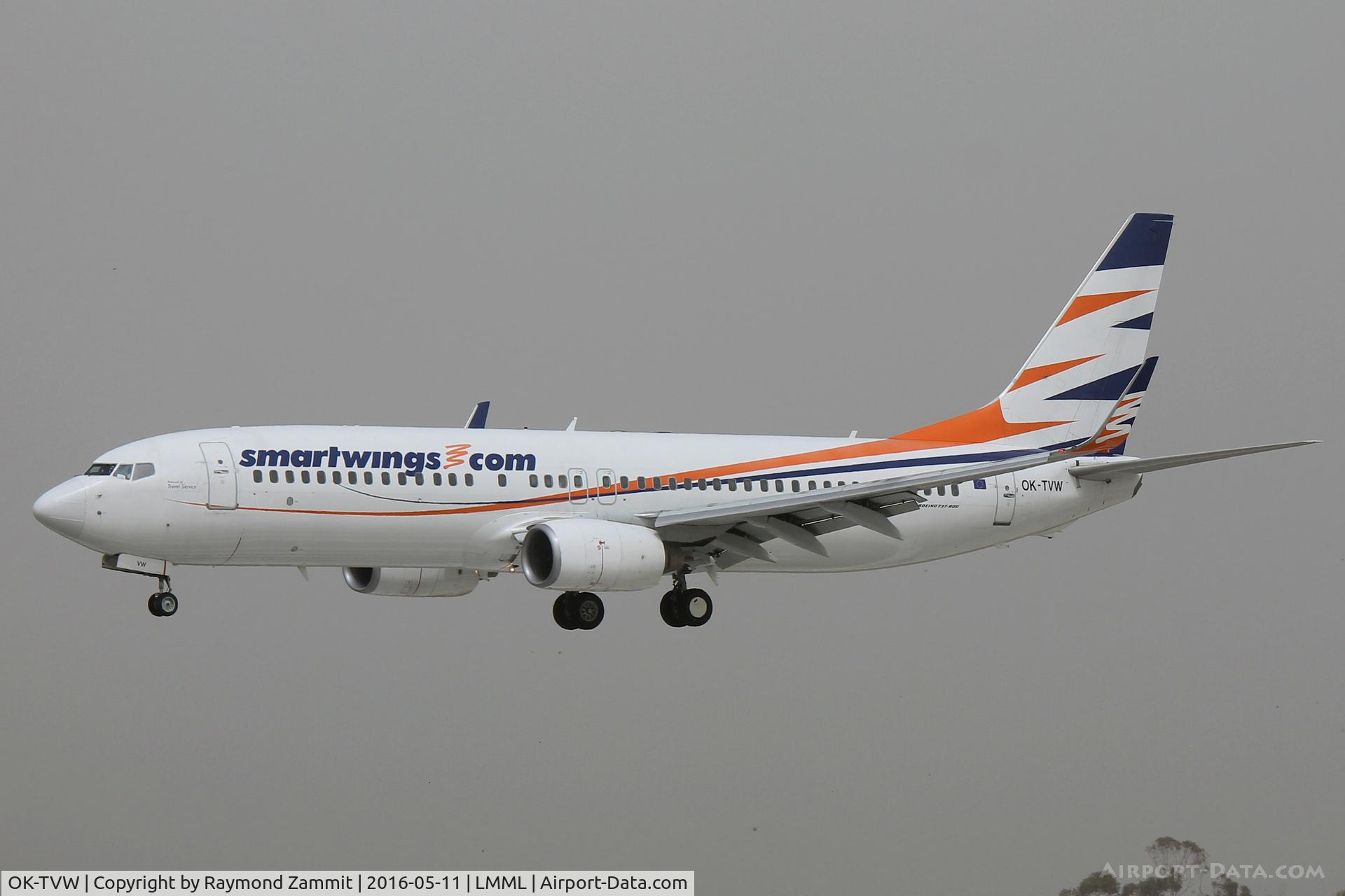 OK-TVW, 2004 Boeing 737-86Q C/N 30295, B737-800 OK-TVW Travel Services