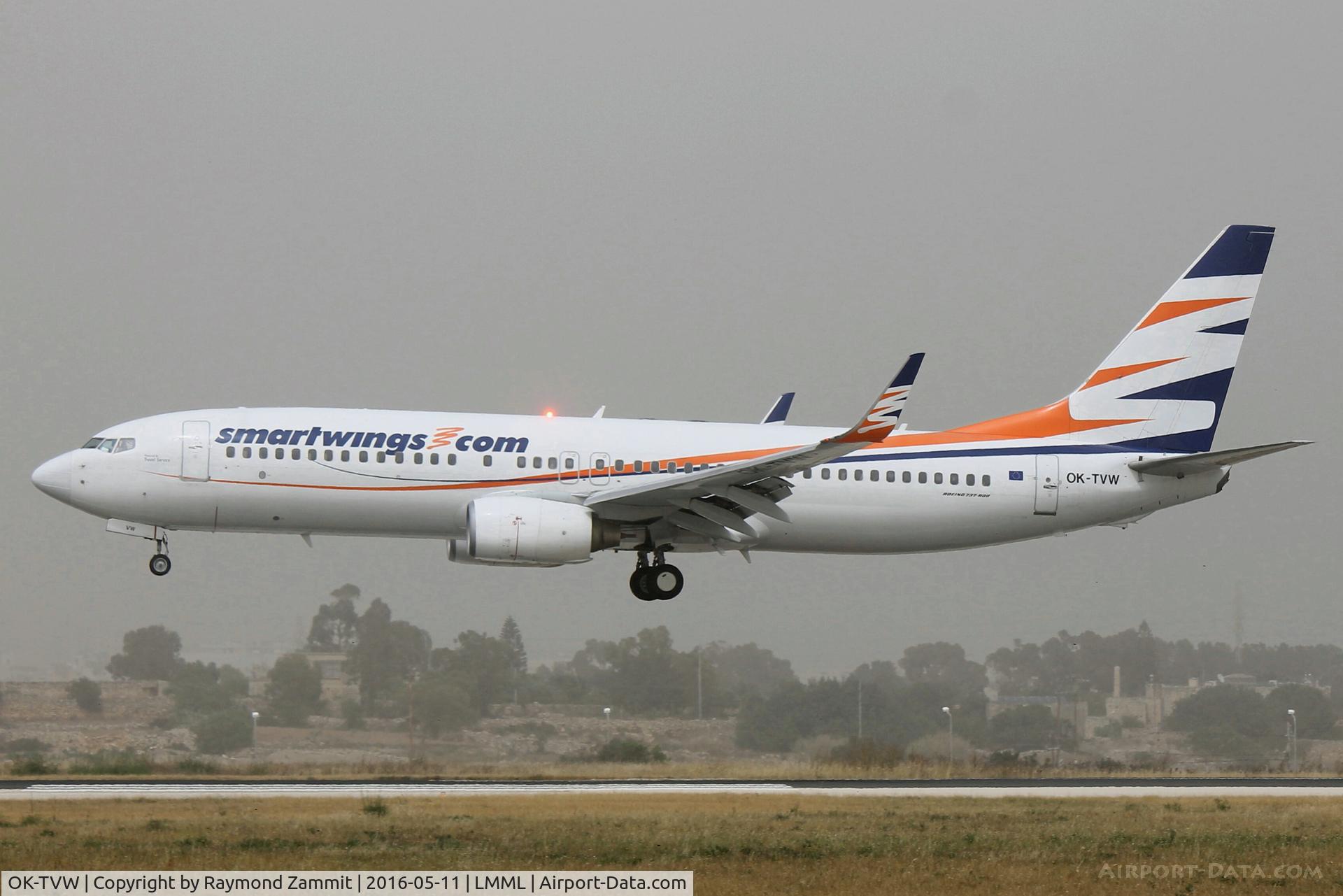 OK-TVW, 2004 Boeing 737-86Q C/N 30295, B737-800 OK-TVW Travel Services