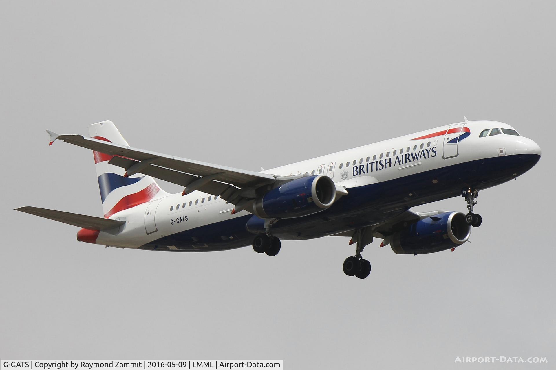 G-GATS, 2002 Airbus A320-214 C/N 1672, A320 G-GATS British Airways