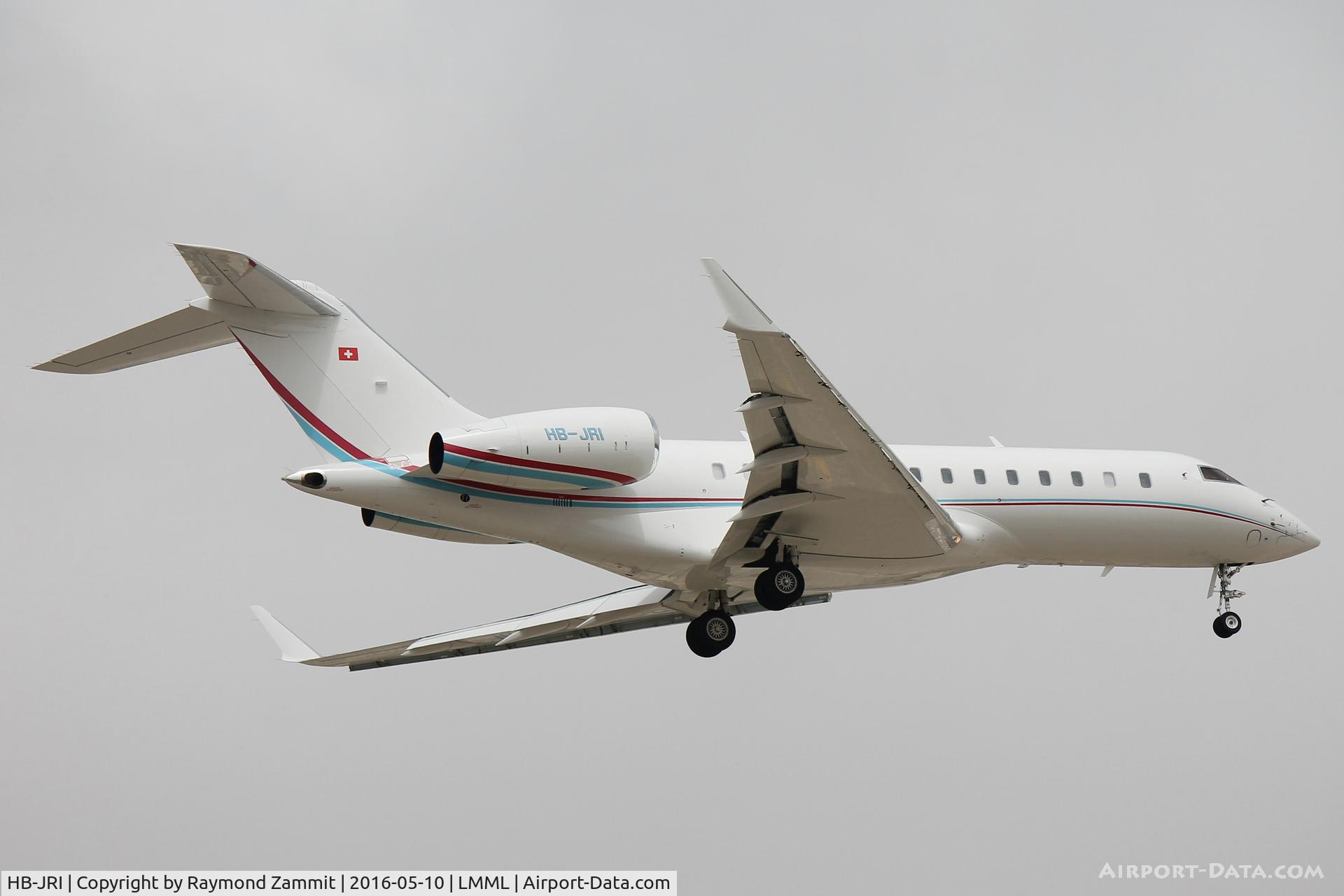 HB-JRI, 2014 Bombardier BD-700-1A11 Global 5000 C/N 9627, Bombardier BD-700 Global5000 HB-JRI Execujet Europe