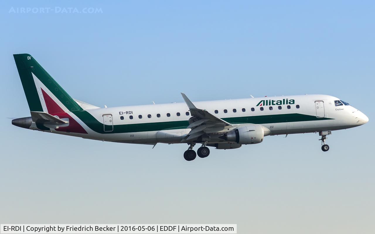 EI-RDI, 2012 Embraer 175LR (ERJ-170-200LR) C/N 17000340, on final RW07C