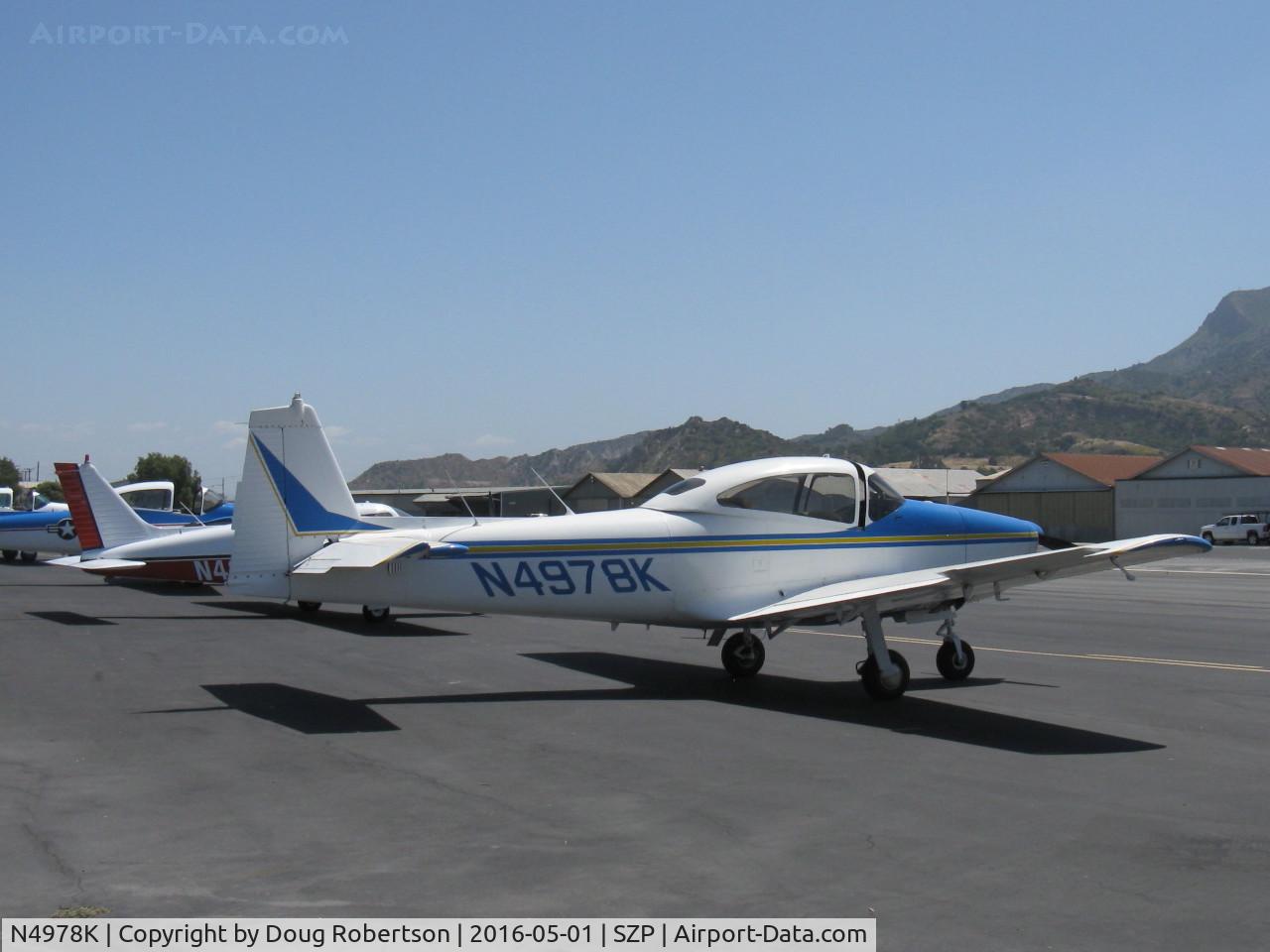 N4978K, 1949 Ryan Navion A C/N NAV-4-1978, 1949 RYAN NAVION A upgrade to 1951 Ryan NAVION SUPER 260, Continental GO-435-C2 260 Hp geared engine