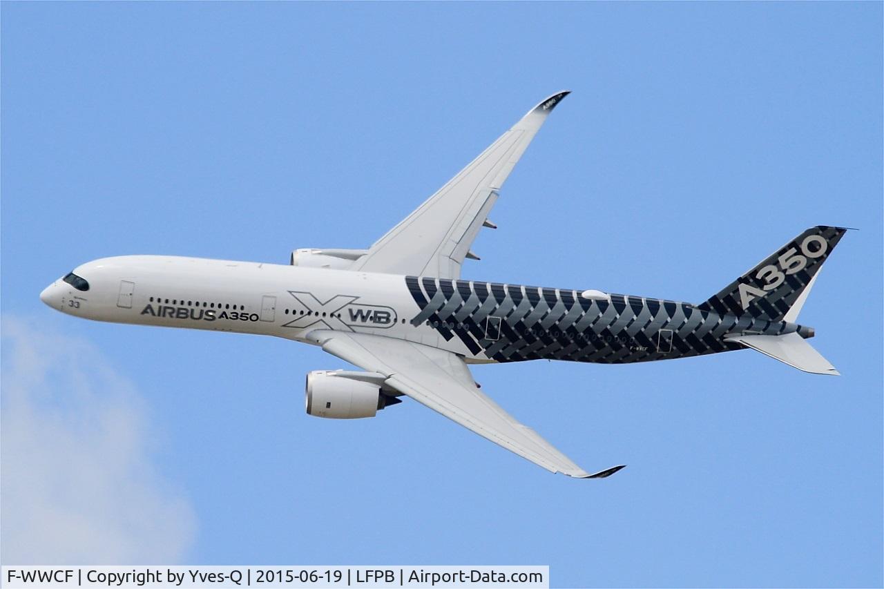 F-WWCF, 2013 Airbus A350-941 C/N 002, Airbus A350-941, On display, Paris-Le Bourget (LFPB-LBG) Air show 2015