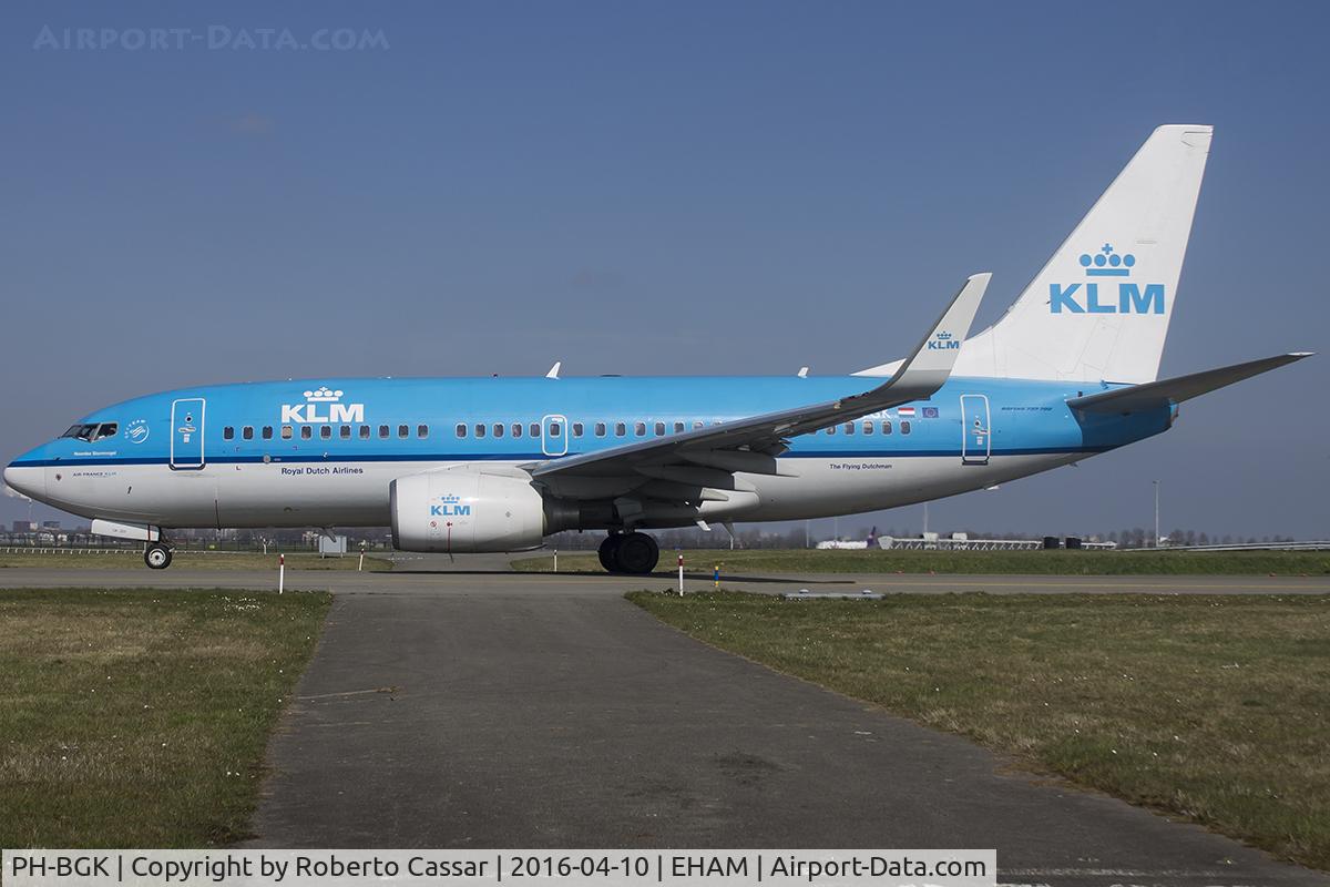 PH-BGK, 2010 Boeing 737-7K2 C/N 38054, Amsterdam