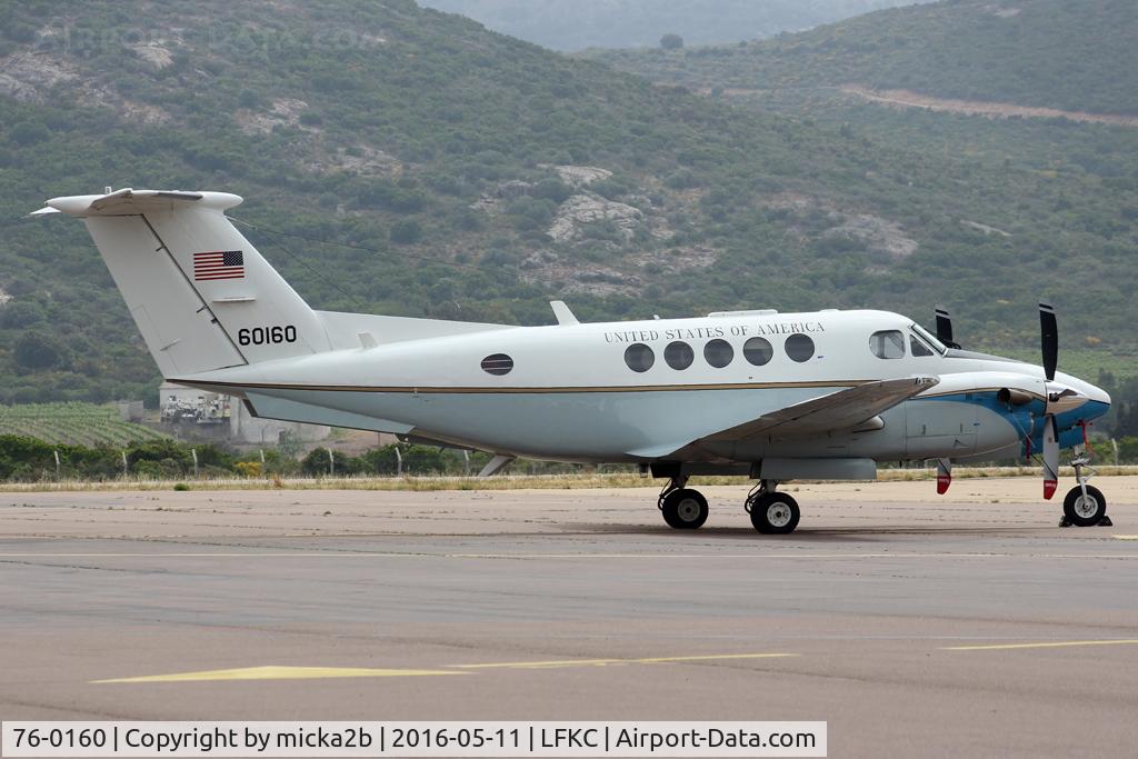 76-0160, 1976 Beech C-12C Huron C/N BD-17, Parked