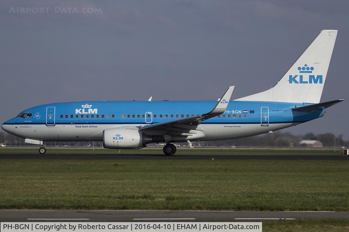 PH-BGN, 2011 Boeing 737-7K2 C/N 38125, Amsterdam