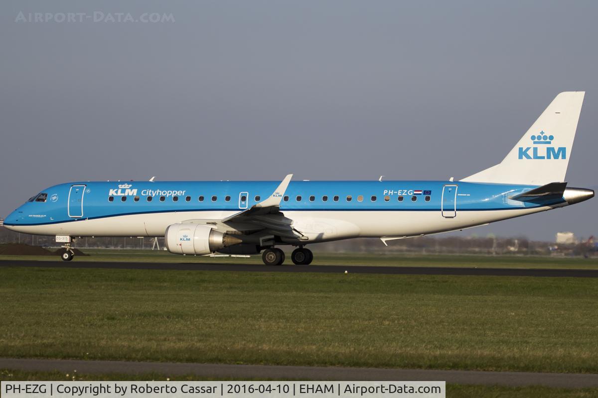 PH-EZG, 2009 Embraer 190LR (ERJ-190-100LR) C/N 19000315, Amsterdam