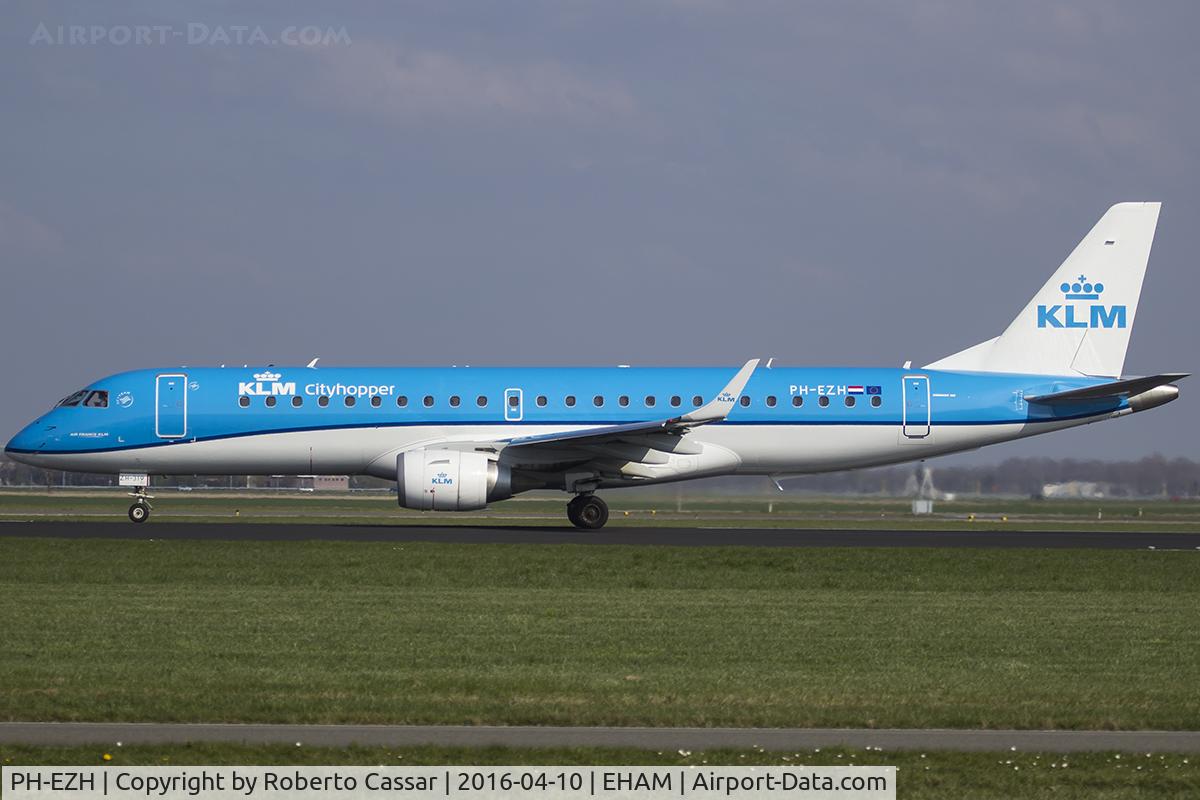 PH-EZH, 2009 Embraer 190LR (ERJ-190-100LR) C/N 19000319, Amsterdam