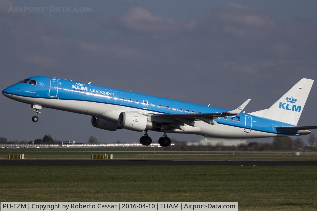 PH-EZM, 2010 Embraer 190LR (ERJ-190-100LR) C/N 19000338, Amsterdam