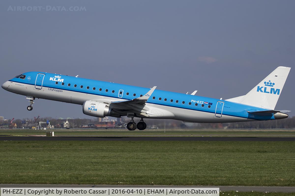 PH-EZZ, 2013 Embraer 190STD (ERJ-190-100) C/N 19000654, Amsterdam