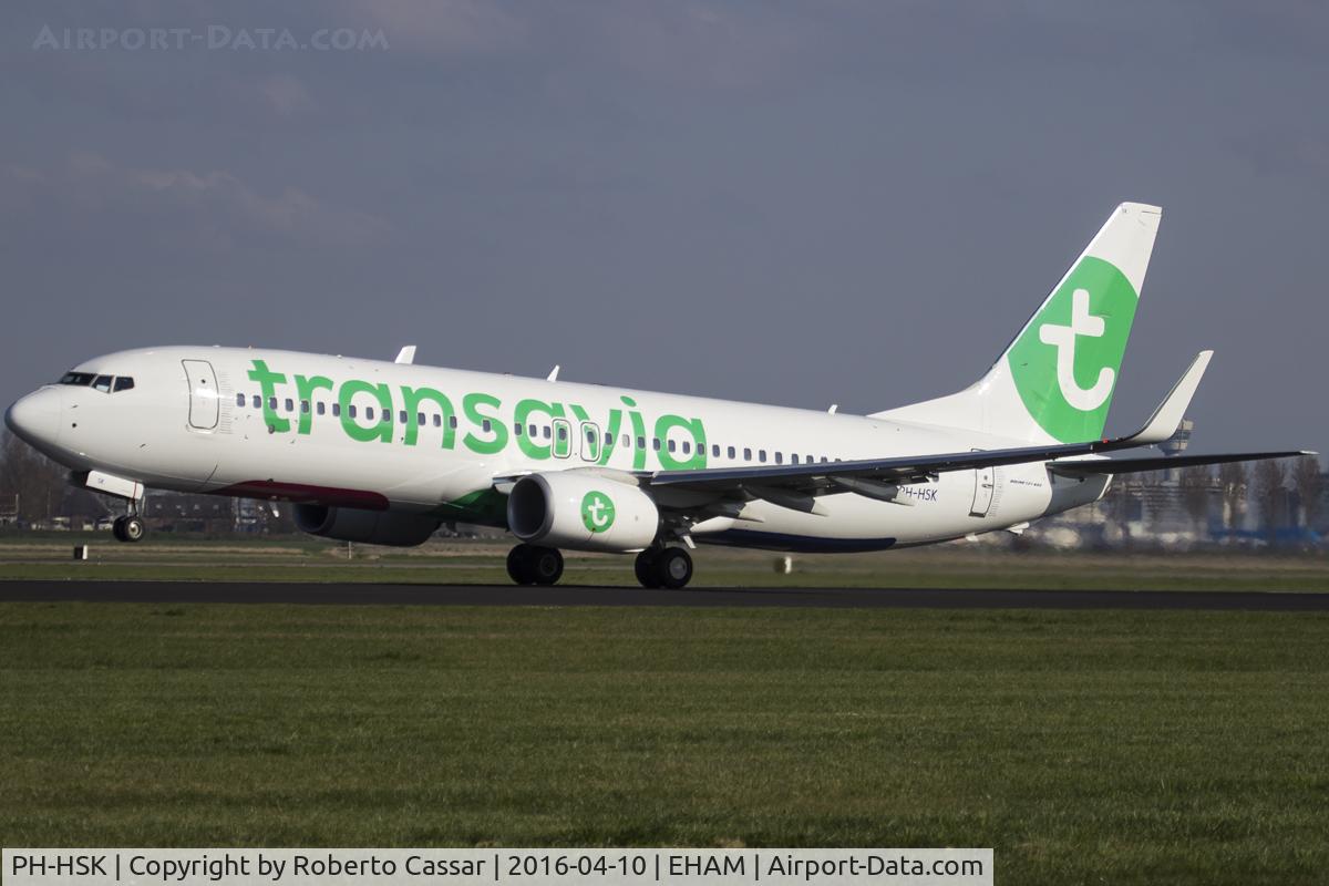 PH-HSK, 2015 Boeing 737-8K2 C/N 41330, Amsterdam