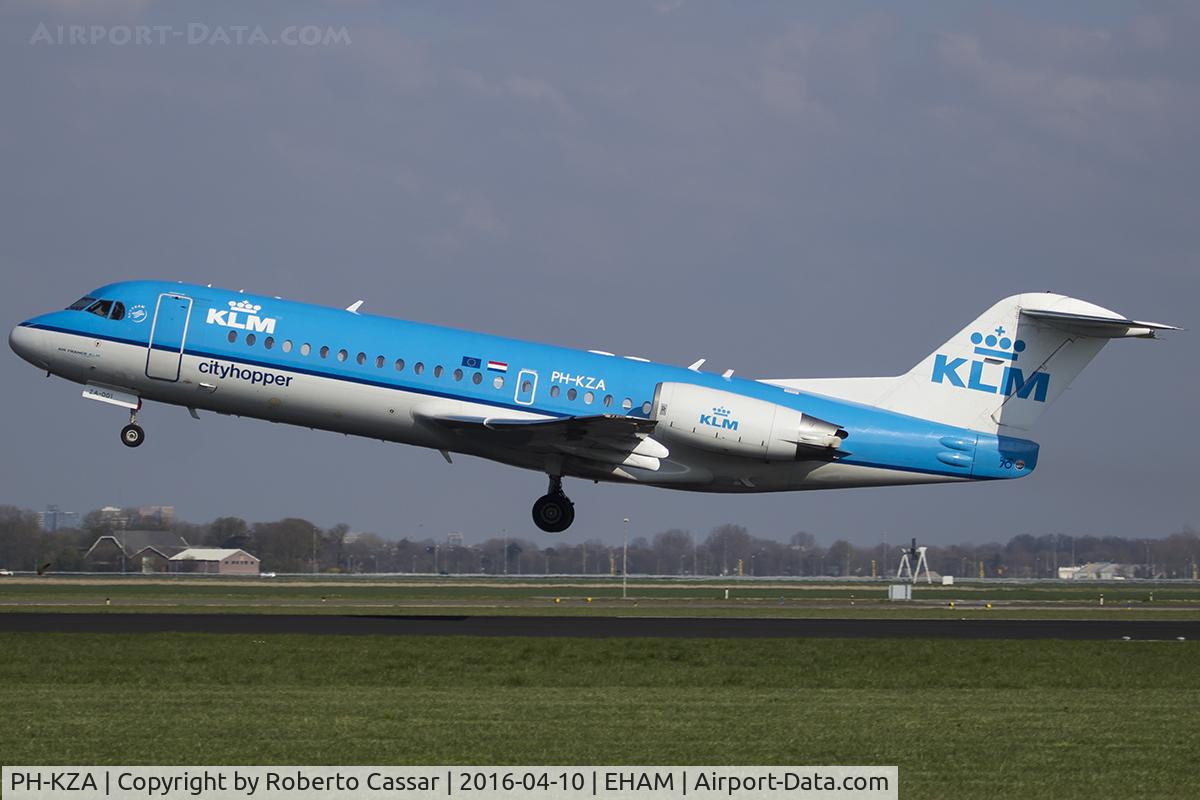PH-KZA, 1996 Fokker 70 (F-28-070) C/N 11567, Amsterdam