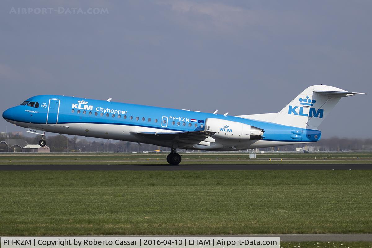 PH-KZM, 1995 Fokker 70 (F-28-0070) C/N 11561, Amsterdam