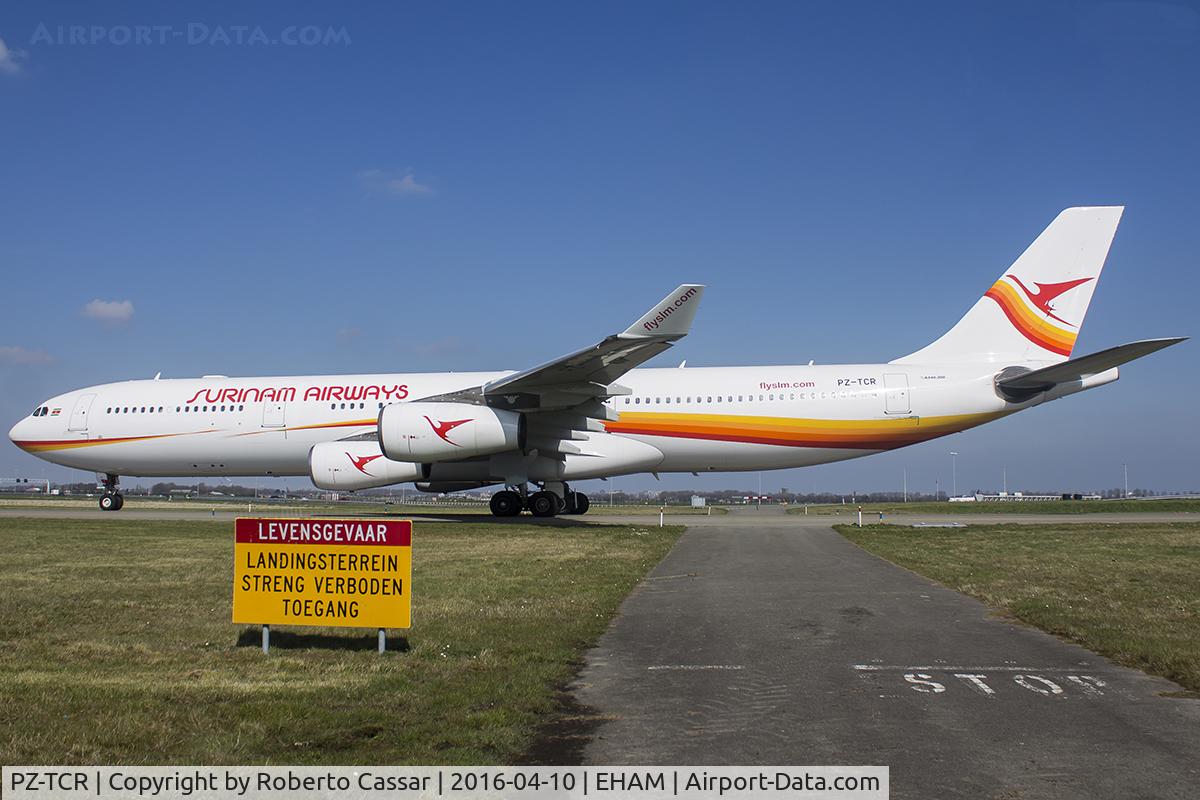 PZ-TCR, 1998 Airbus A340-313 C/N 242, Amsterdam