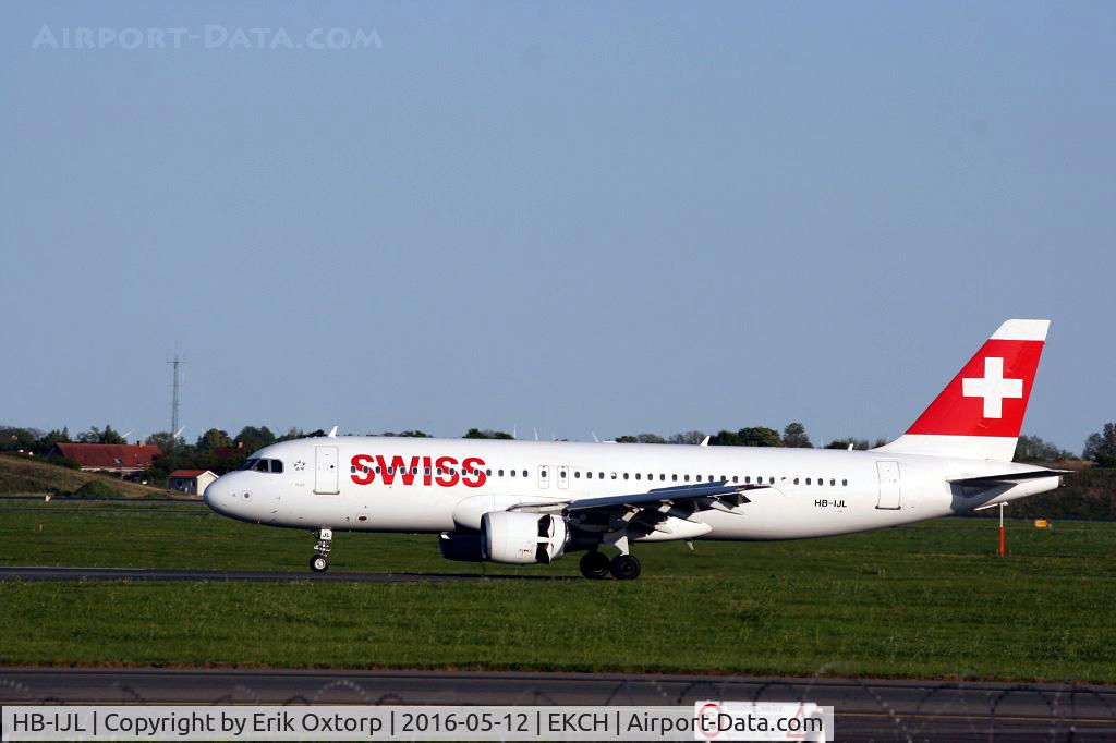 HB-IJL, 1996 Airbus A320-214 C/N 603, HB-IJL just arrived rw 04L