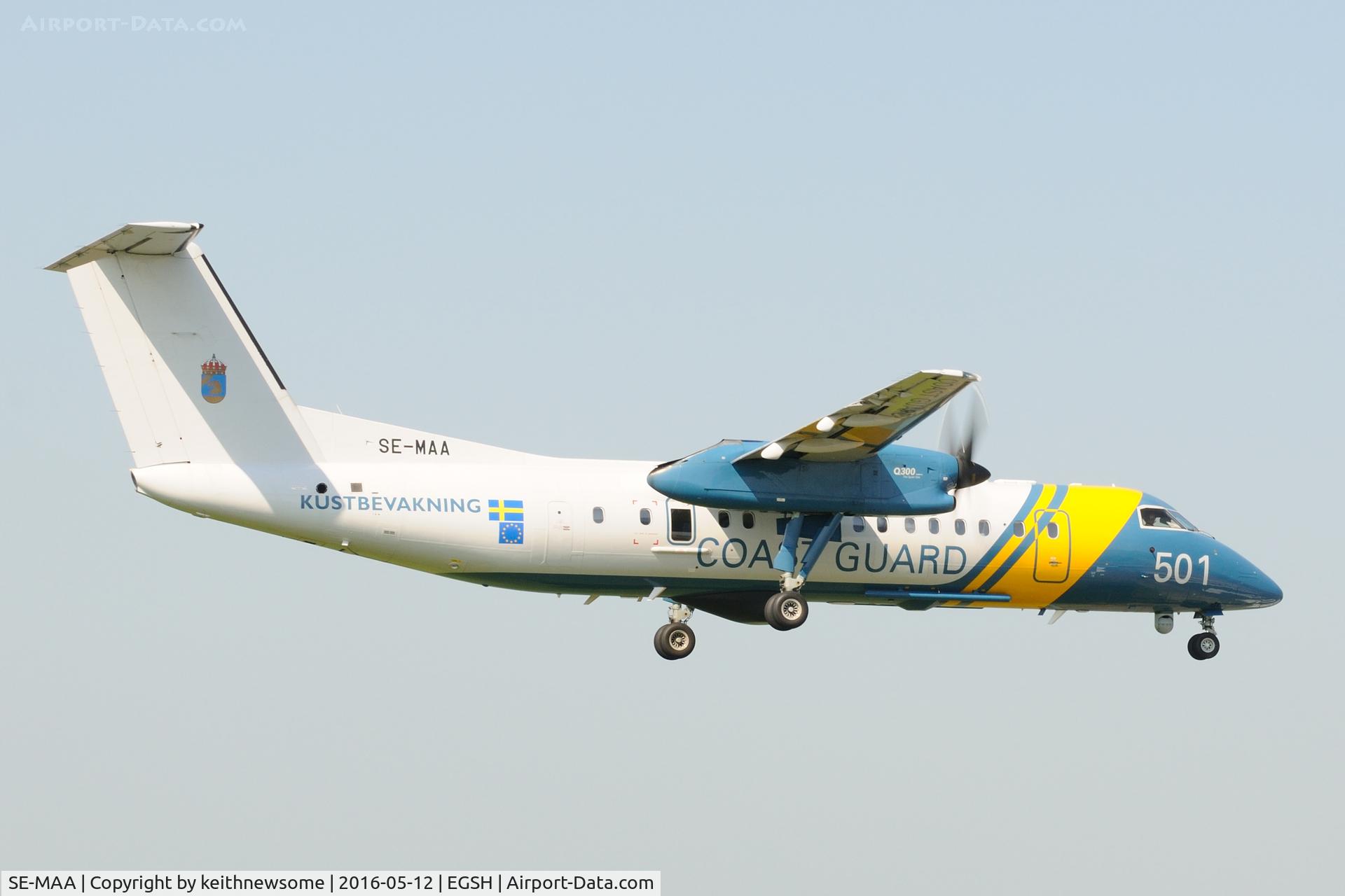 SE-MAA, 2006 De Havilland Canada DHC-8-311AQ Dash 8 C/N 622, Nice return visitor.