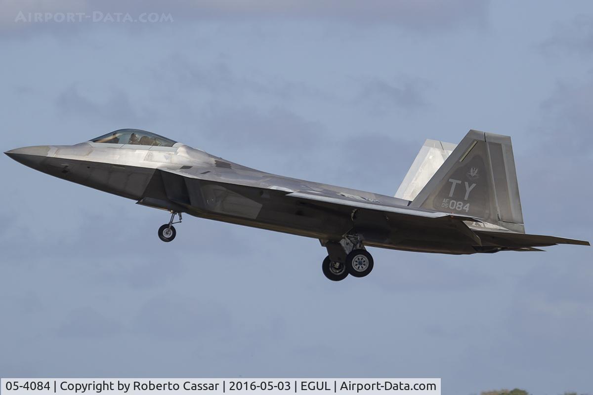 05-4084, Lockheed Martin F-22A Raptor C/N 4084, Lakenheath 2016
