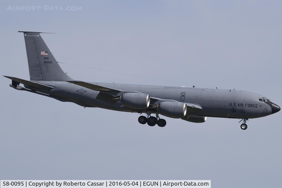 58-0095, 1958 Boeing KC-135T Stratotanker C/N 17840, Mildenhall 2016