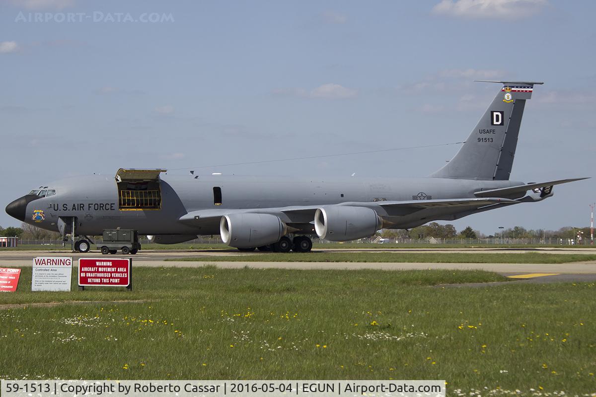 59-1513, 1960 Boeing KC-135T Stratotanker C/N 18001, Mildenhall 2016