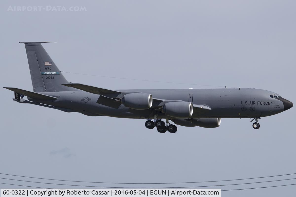 60-0322, 1960 Boeing KC-135R Stratotanker C/N 18097, Mildenhall 2016