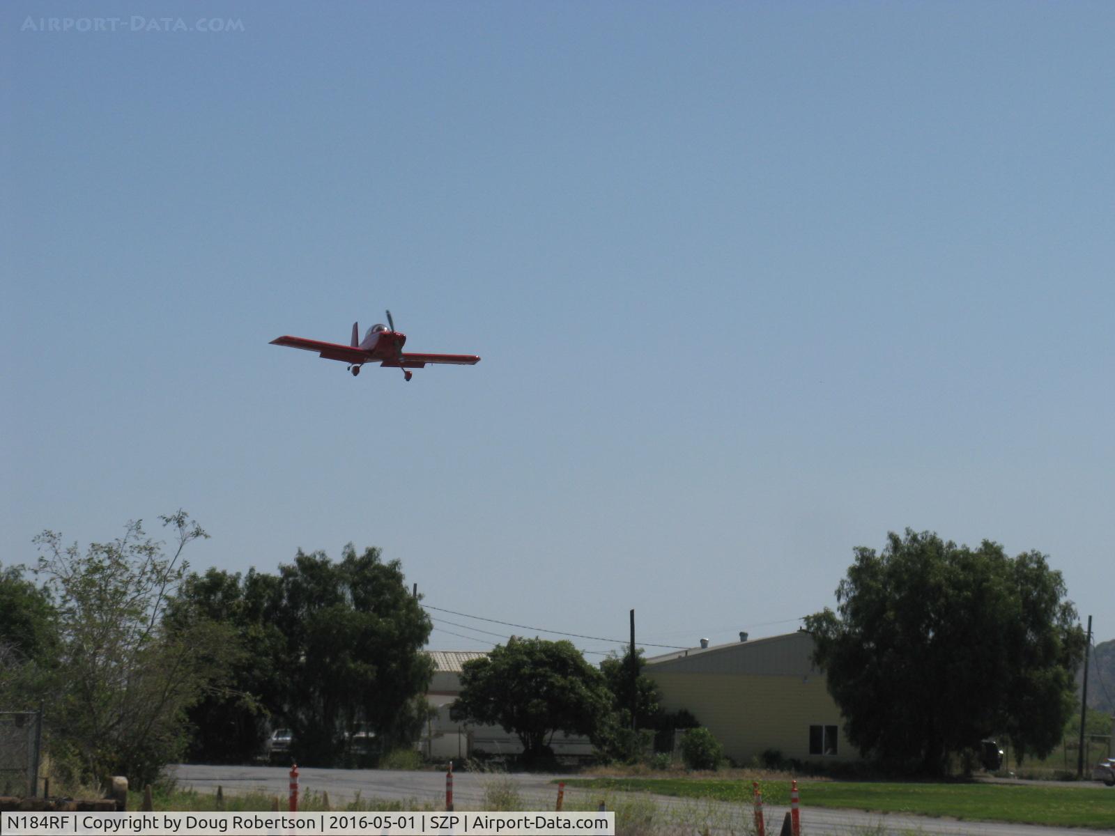 N184RF, 2003 Vans RV-8 C/N 80122, 2003 Findly VAN's RV-8, on final Rwy 22