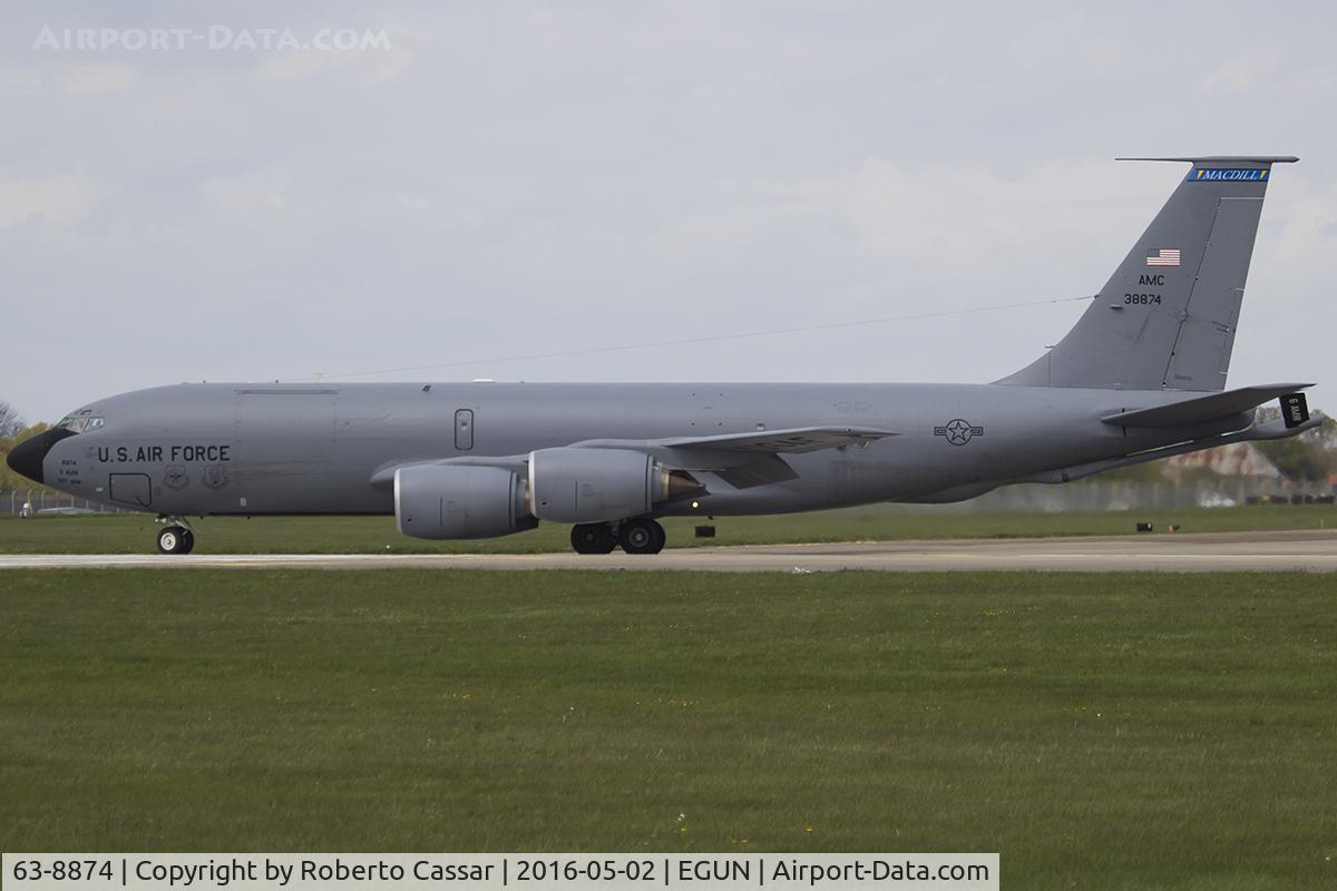 63-8874, 1963 Boeing KC-135R Stratotanker C/N 18712, Mildenhall 2016