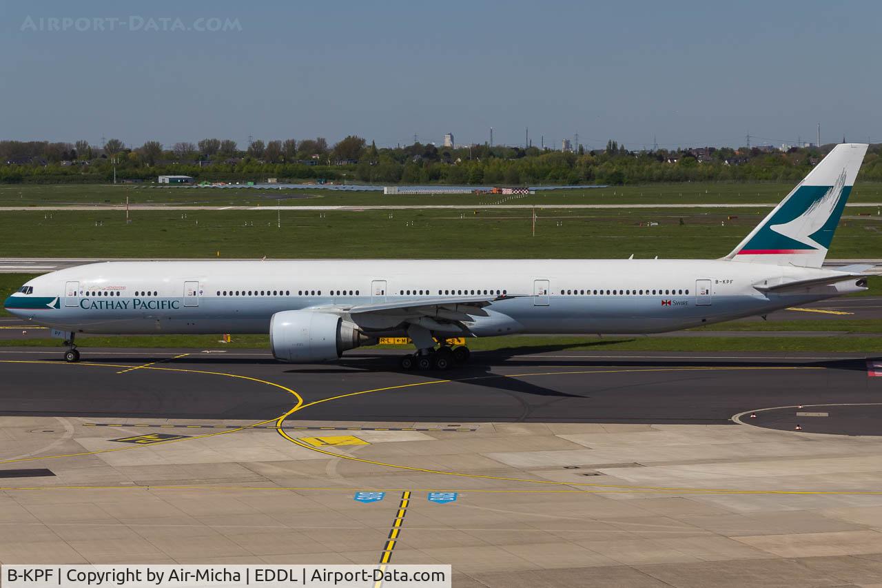 B-KPF, 2008 Boeing 777-367/ER C/N 36832/692, Cathay Pacific Airways