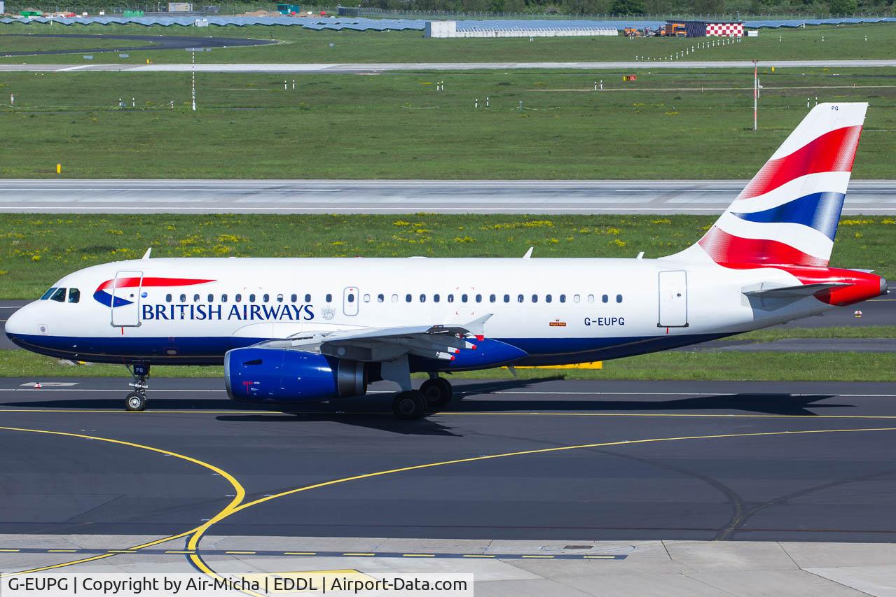 G-EUPG, 2000 Airbus A319-131 C/N 1222, British Airways
