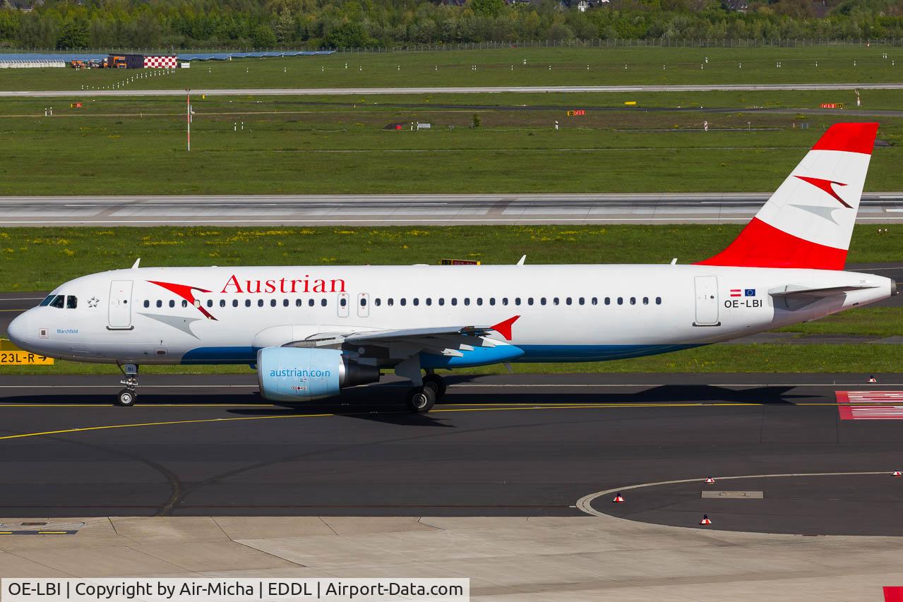 OE-LBI, 2003 Airbus A320-214 C/N 1937, Austrian Airlines