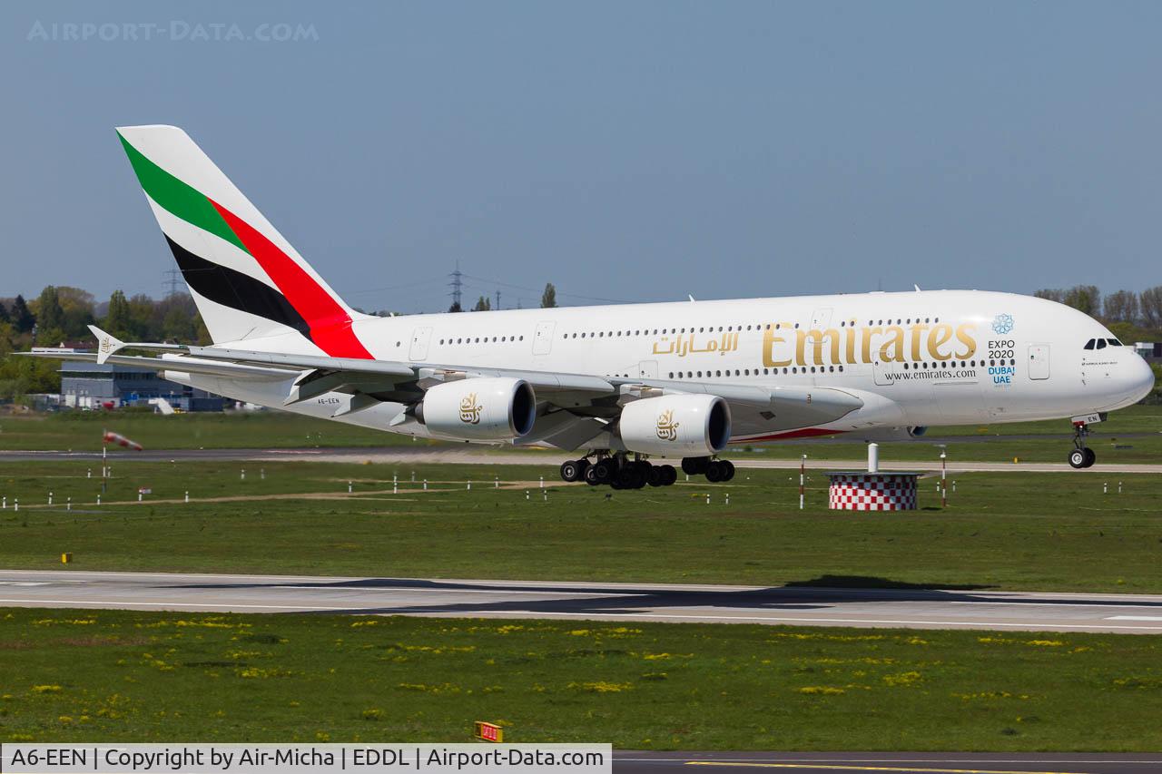 A6-EEN, 2013 Airbus A380-861 C/N 135, Emirates