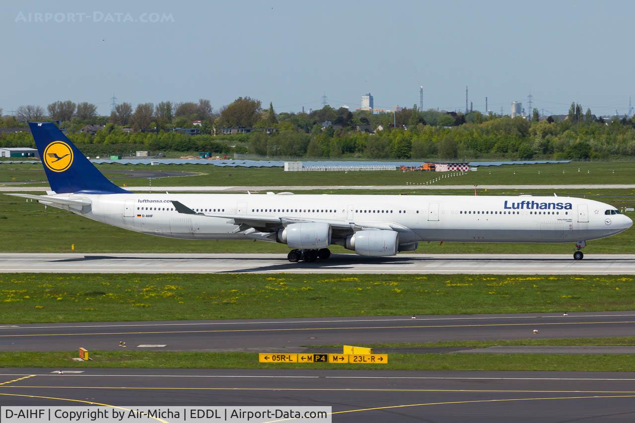 D-AIHF, 2003 Airbus A340-642 C/N 543, Lufthansa