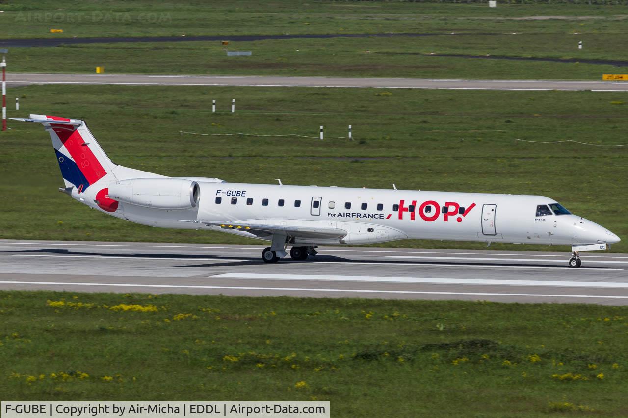F-GUBE, 2002 Embraer ERJ-145LR (EMB-145LR) C/N 145668, HOP !
