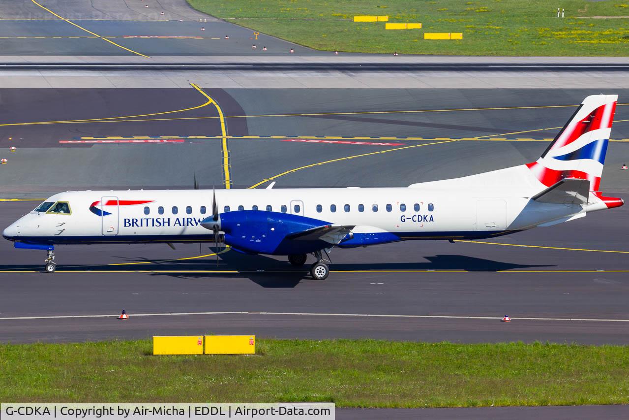 G-CDKA, 1993 Saab 2000 C/N 2000-006, Eastern Airways