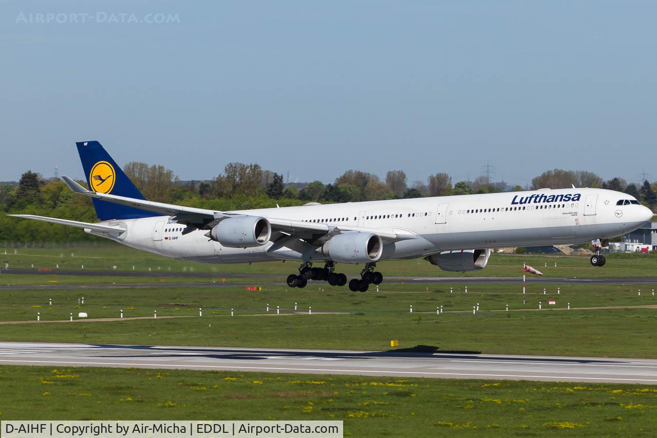 D-AIHF, 2003 Airbus A340-642 C/N 543, Lufthansa