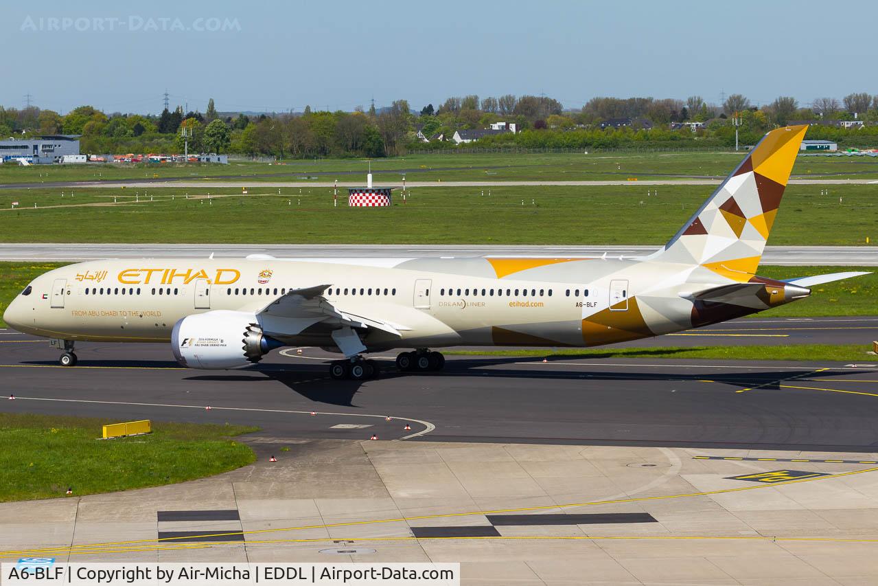 A6-BLF, 2016 Boeing 787-9 Dreamliner Dreamliner C/N 39651, Etihad Airways
